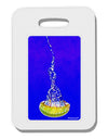 Solo Jellyfish Watercolor Thick Plastic Luggage Tag-Luggage Tag-TooLoud-White-One Size-Davson Sales