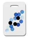 Inverted Bokeh Thick Plastic Luggage Tag by-Luggage Tag-TooLoud-White-One Size-Davson Sales