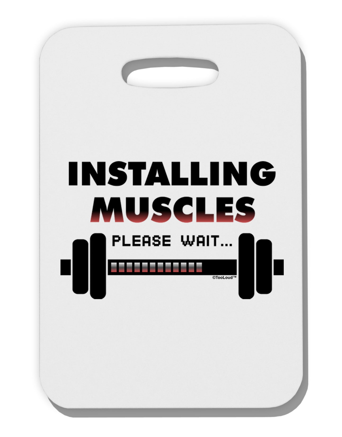 Installing Muscles Adult Tank Top Dress Night Shirt-Night Shirt-TooLoud-White-One Size-Davson Sales