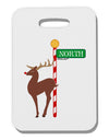 Rudolf Ratchet Reindeer Color Thick Plastic Luggage Tag-Luggage Tag-TooLoud-White-One Size-Davson Sales