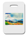 Colorado Mountain Scene Thick Plastic Luggage Tag-Luggage Tag-TooLoud-White-One Size-Davson Sales