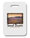 Colorado Sand Dunes Text Thick Plastic Luggage Tag-Luggage Tag-TooLoud-White-One Size-Davson Sales