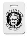 Ultimate Pi Day - Birthday Design Thick Plastic Luggage Tag by TooLoud-Luggage Tag-TooLoud-White-One Size-Davson Sales