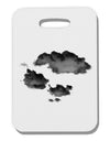 Inverted Puffy Clouds Thick Plastic Luggage Tag-Luggage Tag-TooLoud-White-One Size-Davson Sales