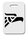 Hecho en Mexico Eagle Symbol Thick Plastic Luggage Tag by TooLoud-Luggage Tag-TooLoud-White-One Size-Davson Sales