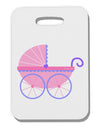 Baby Girl Carriage Thick Plastic Luggage Tag-Luggage Tag-TooLoud-White-One Size-Davson Sales