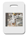 Troubled Burro Thick Plastic Luggage Tag-Luggage Tag-TooLoud-White-One Size-Davson Sales