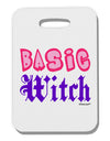 Basic Witch Color Thick Plastic Luggage Tag-Luggage Tag-TooLoud-White-One Size-Davson Sales