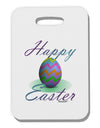 One Happy Easter Egg Thick Plastic Luggage Tag-Luggage Tag-TooLoud-White-One Size-Davson Sales
