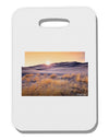 Colorado Sand Dunes Cutout Thick Plastic Luggage Tag-Luggage Tag-TooLoud-White-One Size-Davson Sales