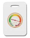 Naughty or Nice Meter Naughty Thick Plastic Luggage Tag-Luggage Tag-TooLoud-White-One Size-Davson Sales