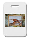 Mine Scene Colorado Thick Plastic Luggage Tag-Luggage Tag-TooLoud-White-One Size-Davson Sales