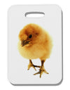 Fluffy Chick Thick Plastic Luggage Tag-Luggage Tag-TooLoud-White-One Size-Davson Sales