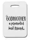 TooLoud Godmother Thick Plastic Luggage Tag-Luggage Tag-TooLoud-Davson Sales