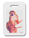 Monkey in Tree Watercolor Thick Plastic Luggage Tag-Luggage Tag-TooLoud-White-One Size-Davson Sales