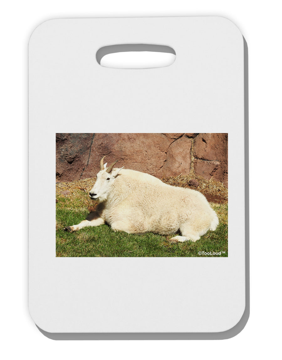 Relaxing Ram Thick Plastic Luggage Tag-Luggage Tag-TooLoud-White-One Size-Davson Sales