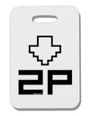 Player Two Selection Icon Thick Plastic Luggage Tag-Luggage Tag-TooLoud-White-One Size-Davson Sales