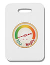 Naughty or Nice Meter Nice Thick Plastic Luggage Tag-Luggage Tag-TooLoud-White-One Size-Davson Sales