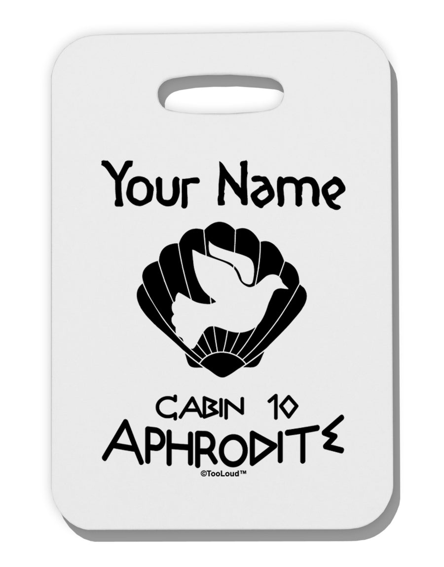 Personalized Cabin 10 Aphrodite Thick Plastic Luggage Tag-Luggage Tag-TooLoud-White-One Size-Davson Sales