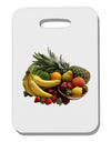 Fruit Basket Still Life Thick Plastic Luggage Tag-Luggage Tag-TooLoud-White-One Size-Davson Sales