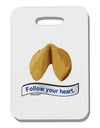 Follow Your Heart Fortune Thick Plastic Luggage Tag-Luggage Tag-TooLoud-White-One Size-Davson Sales