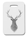 Majestic Stag Distressed Thick Plastic Luggage Tag-Luggage Tag-TooLoud-White-One Size-Davson Sales