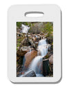 Colorado Waterfall Scene Thick Plastic Luggage Tag-Luggage Tag-TooLoud-White-One Size-Davson Sales