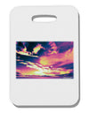 Blue Mesa Reservoir Surreal Thick Plastic Luggage Tag-Luggage Tag-TooLoud-White-One Size-Davson Sales