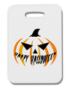 Happy Halloween Jack Thick Plastic Luggage Tag-Luggage Tag-TooLoud-White-One Size-Davson Sales