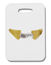 Bite Me - Fortune Cookie Thick Plastic Luggage Tag-Luggage Tag-TooLoud-White-One Size-Davson Sales