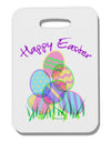 Happy Easter Gel Look Print Thick Plastic Luggage Tag-Luggage Tag-TooLoud-White-One Size-Davson Sales