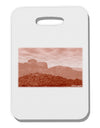 Red Planet Landscape Thick Plastic Luggage Tag-Luggage Tag-TooLoud-White-One Size-Davson Sales