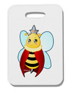 Queen Bee Mothers Day Thick Plastic Luggage Tag-Luggage Tag-TooLoud-White-One Size-Davson Sales