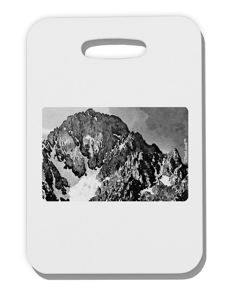 San Juan Mountain Range CO 2 Thick Plastic Luggage Tag-Luggage Tag-TooLoud-White-One Size-Davson Sales