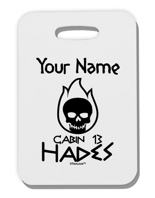 Personalized Cabin 13 Hades Thick Plastic Luggage Tag-Luggage Tag-TooLoud-White-One Size-Davson Sales