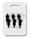 Eleven Pipers Piping Thick Plastic Luggage Tag-Luggage Tag-TooLoud-White-One Size-Davson Sales