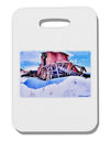 Victor Mines Colorado Watercolor Thick Plastic Luggage Tag-Luggage Tag-TooLoud-White-One Size-Davson Sales