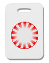 Watercolor Peppermint Thick Plastic Luggage Tag-Luggage Tag-TooLoud-White-One Size-Davson Sales