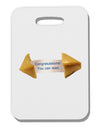 Sarcastic Fortune Cookie Thick Plastic Luggage Tag-Luggage Tag-TooLoud-White-One Size-Davson Sales
