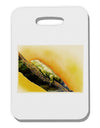 Iguana Watercolor Thick Plastic Luggage Tag-Luggage Tag-TooLoud-White-One Size-Davson Sales