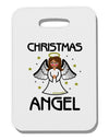 Christmas Angel Thick Plastic Luggage Tag-Luggage Tag-TooLoud-White-One Size-Davson Sales