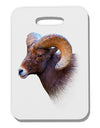 Majestic Bighorn Ram Thick Plastic Luggage Tag-Luggage Tag-TooLoud-White-One Size-Davson Sales