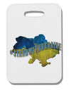#stand with Ukraine Country Thick Plastic Luggage Tag Tooloud