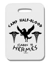 Camp Half Blood Cabin 11 Hermes Thick Plastic Luggage Tag by-Luggage Tag-TooLoud-White-One Size-Davson Sales