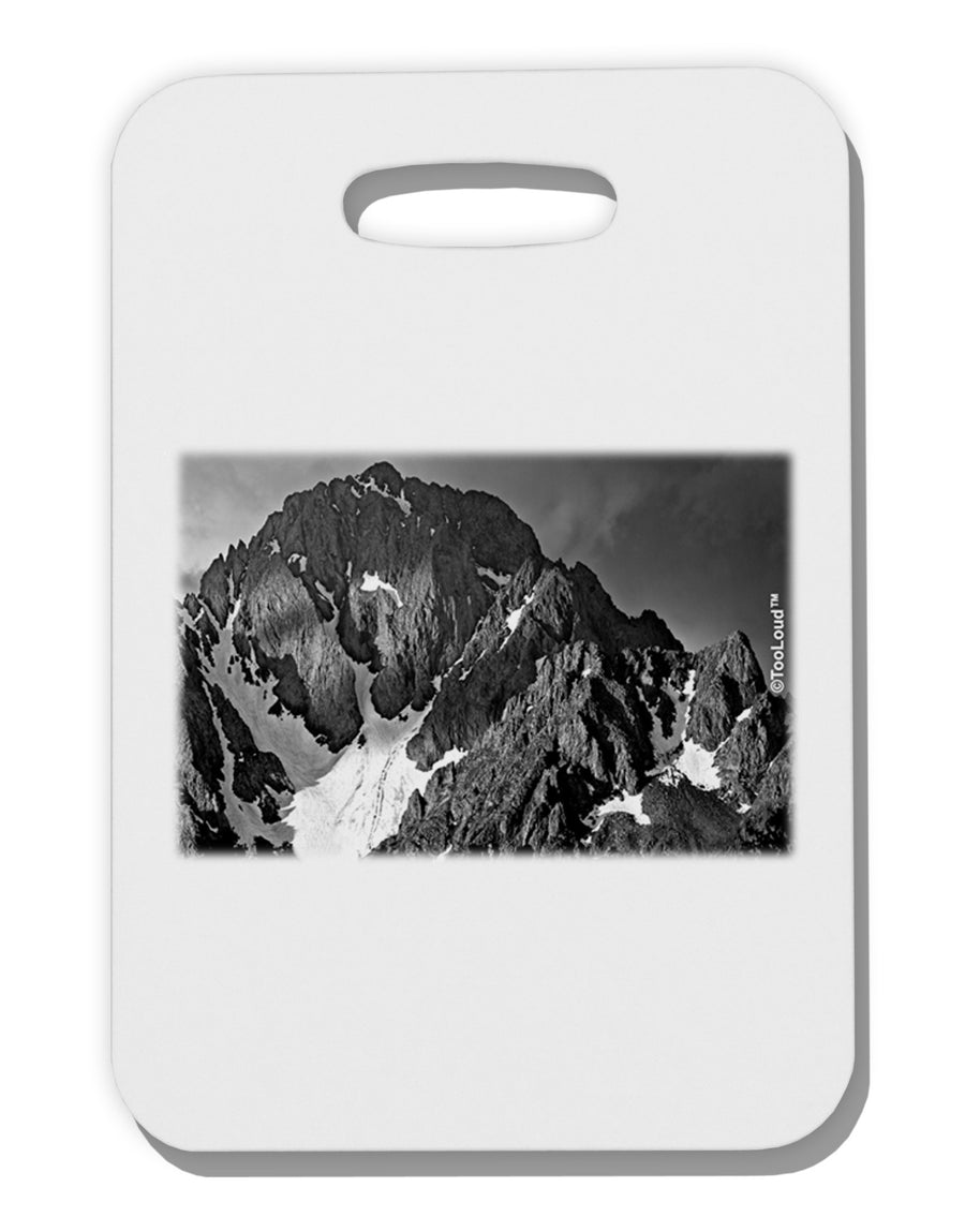 San Juan Mountain Range 2 Thick Plastic Luggage Tag-Luggage Tag-TooLoud-White-One Size-Davson Sales