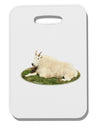 Ram Cutout Thick Plastic Luggage Tag-Luggage Tag-TooLoud-White-One Size-Davson Sales