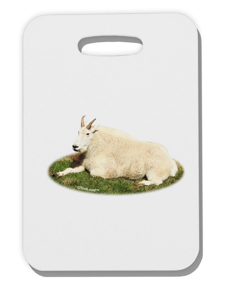 Ram Cutout Thick Plastic Luggage Tag-Luggage Tag-TooLoud-White-One Size-Davson Sales