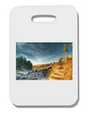 Castlewood Canyon Thick Plastic Luggage Tag-Luggage Tag-TooLoud-White-One Size-Davson Sales