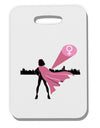 Girl Power Women's Empowerment Thick Plastic Luggage Tag by TooLoud-Luggage Tag-TooLoud-White-One Size-Davson Sales