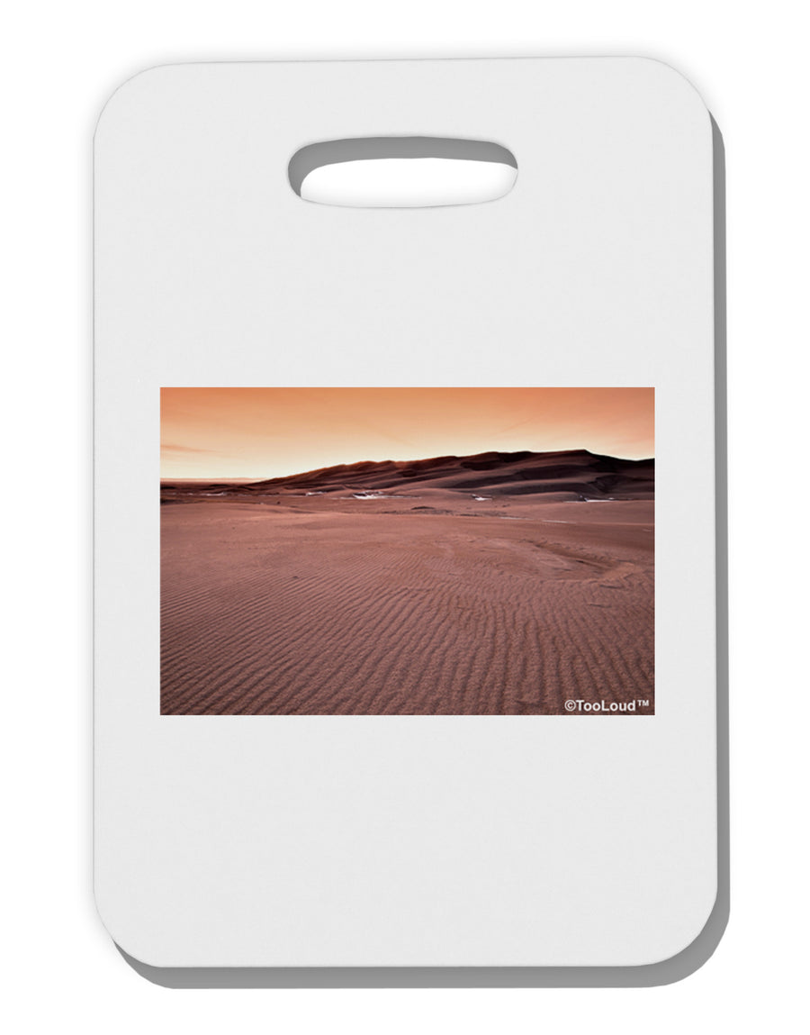 Victor Mines Thick Plastic Luggage Tag-Luggage Tag-TooLoud-White-One Size-Davson Sales